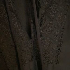 Black joie dress with tie